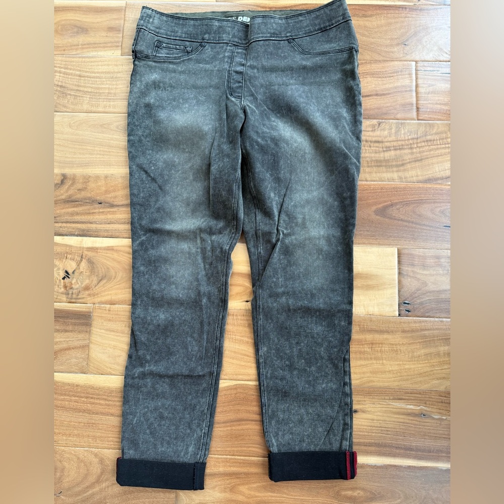 Nygard Luxe Denim Grey Skinny Cuff Jeggings